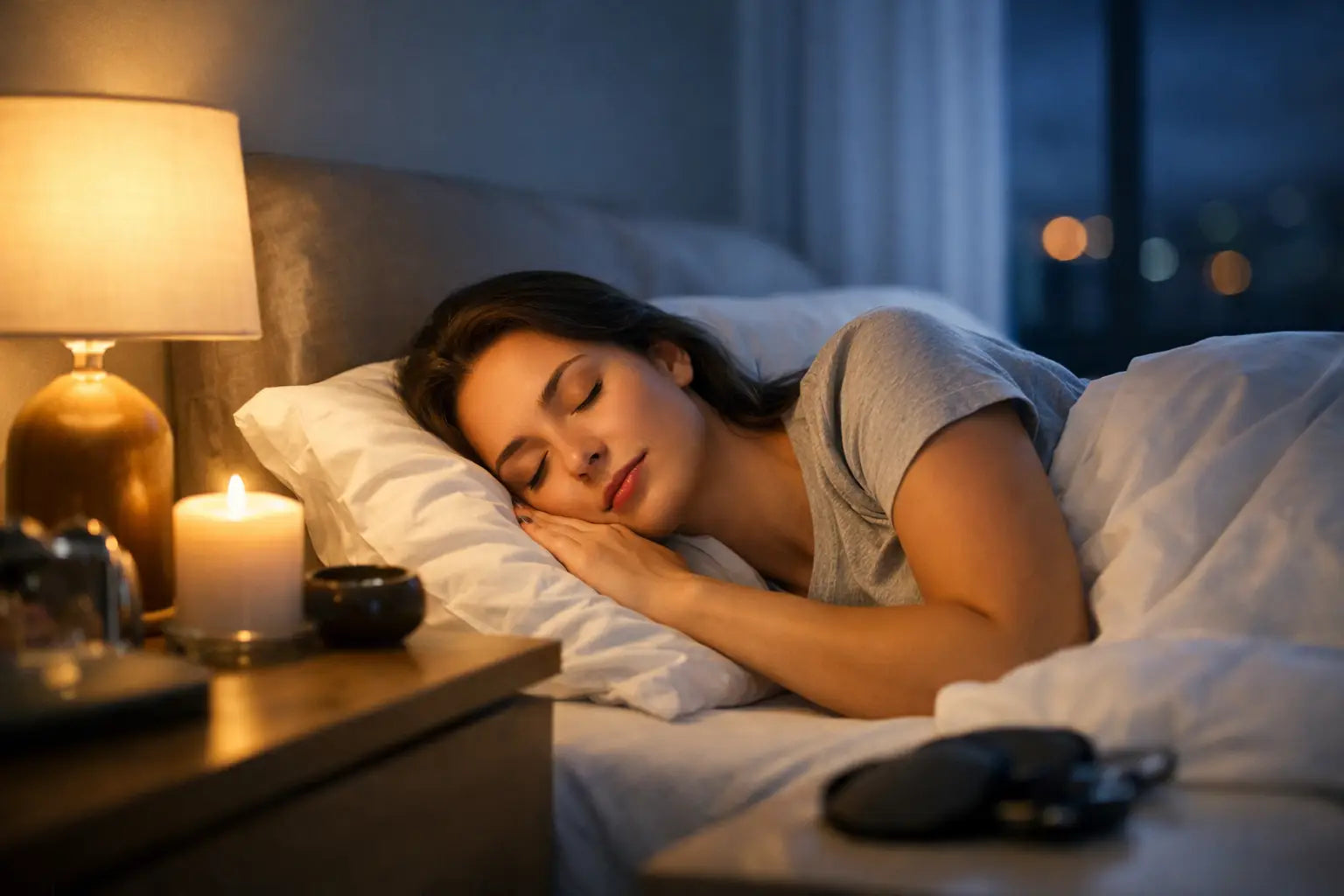 How to Calm Anxiety at Night and Fall Asleep