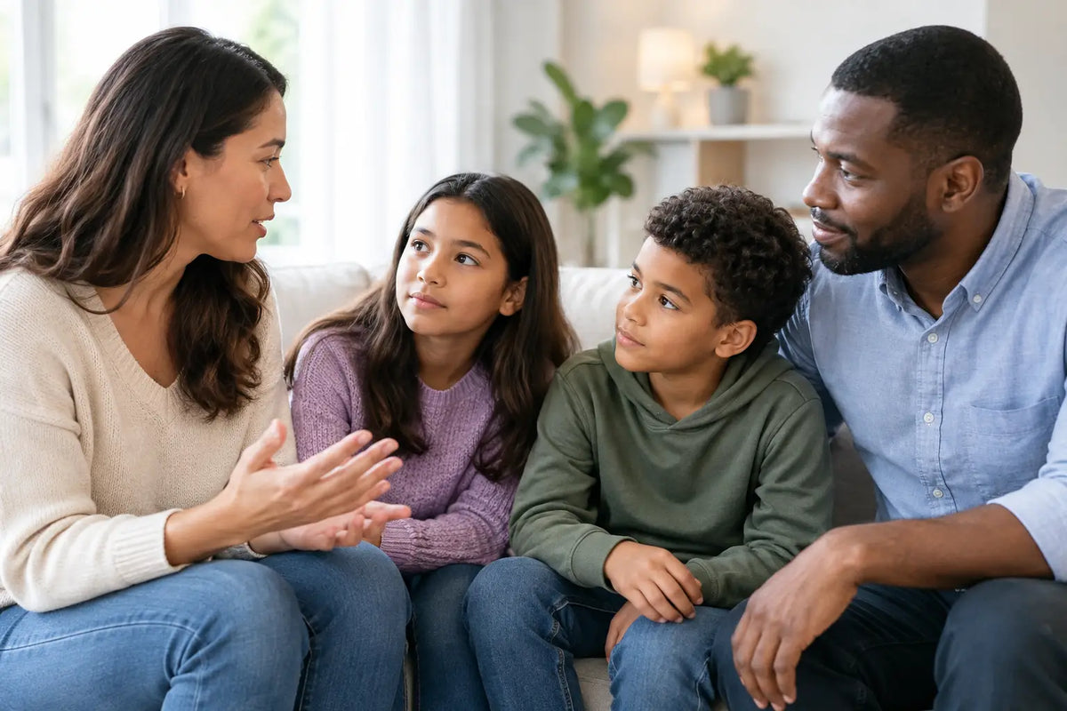 How to Discuss Family Changes with Calm and Care