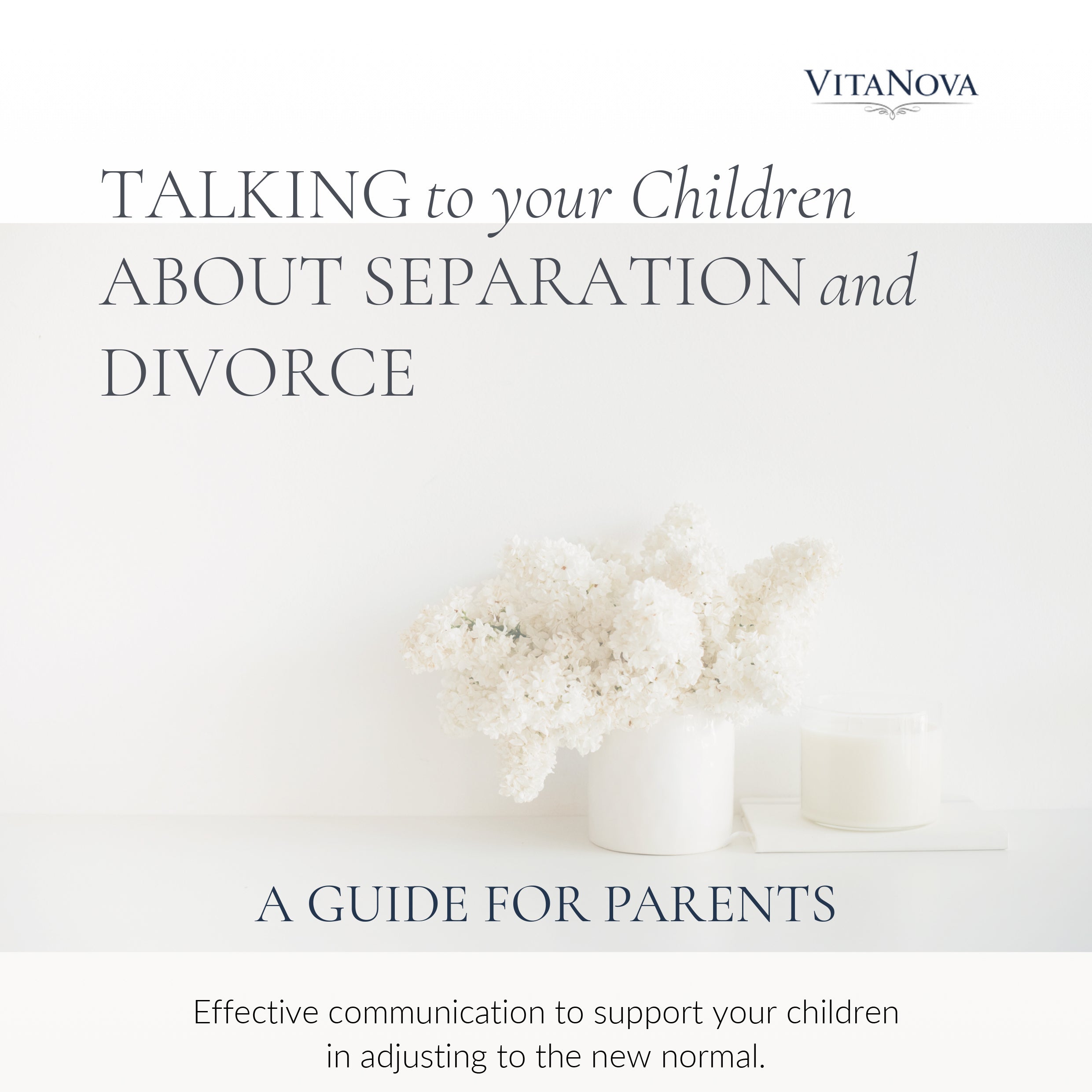 Talking to Your Children About Separation and Divorce